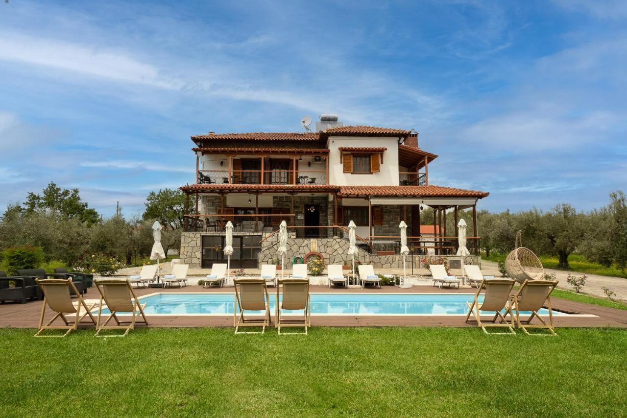 Kalisun Pool House By Georgalas Nea Kallikrateia Exteriér fotografie